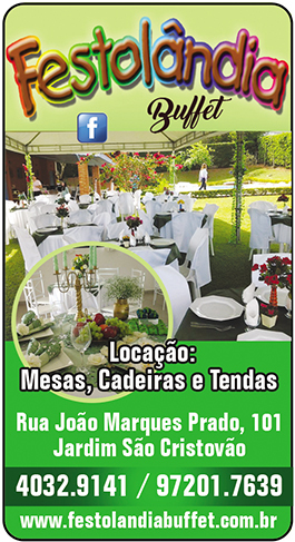 Festolandia Buffet Mesas e Cadeiras