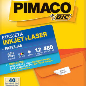 ETIQUETA PIMACO A5Q-1534 150X340 12 FOLHAS