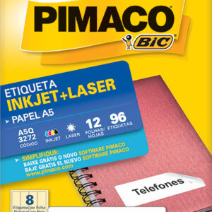 ETIQUETA PIMACO A5Q-3272 320X900 12 FOLHAS