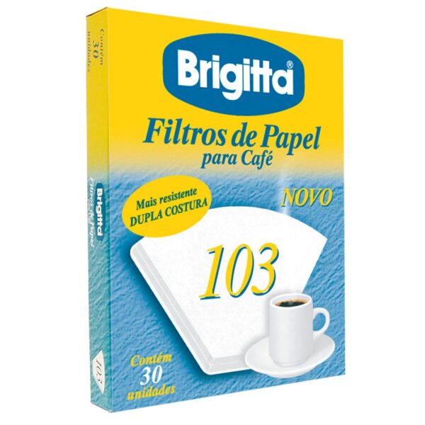 FILTRO DE PAPEL PARA CAFÉ 103 BRIGITTA COM30