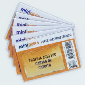 PORTA DOC MINIPASTA PARA CARTÃO DE CREDITO