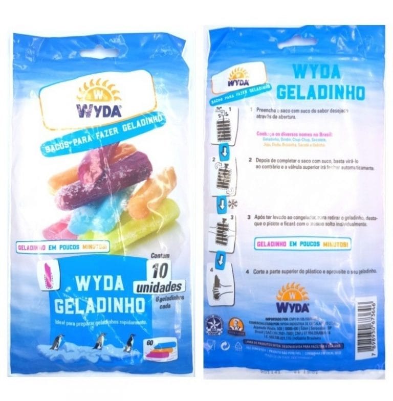 SACOS WYDA PARA GELADINHO (PCT COM 10)
