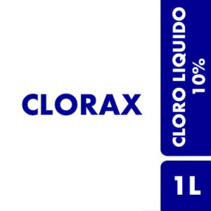 CLORO LÍQUIDO 10% CLORAX 1L