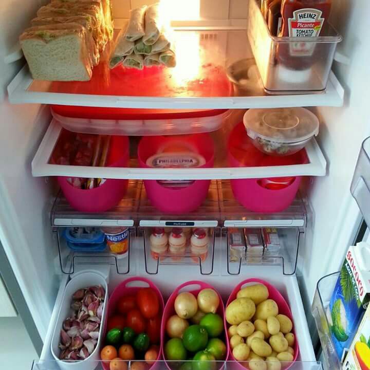 como organizar a geladeira - -