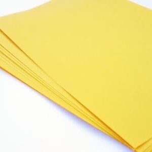 PAPEL SULFIT A4 75G COR AMARELO