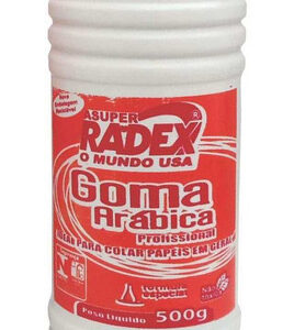 GOMA ARABICA 500 GRAMAS COLA DE ALTA RESISTÊNCIA