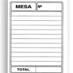 COMANDA WM REF:1001 10BLS X50X02 MESA CARBONADA 7,5X10,5