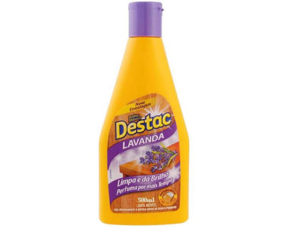 LUSTRA MÓVEIS DESTAC 500 ML LAVANDA