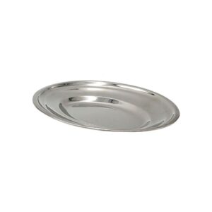 TRAVESSA RASA OVAL INOX 20CM INOX