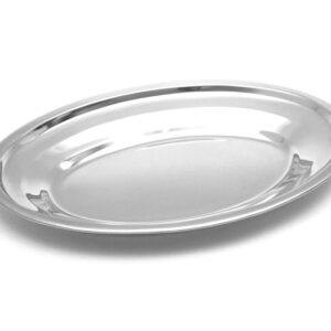 TRAVESSA RASA/FUNDA OVAL 30CM INOX