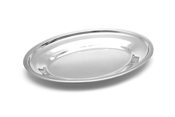 TRAVESSA RASA/FUNDA OVAL 30CM INOX