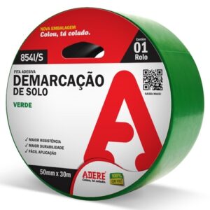 FITA DEMAR DE SOLO VERDE 50MM X 30 MTS