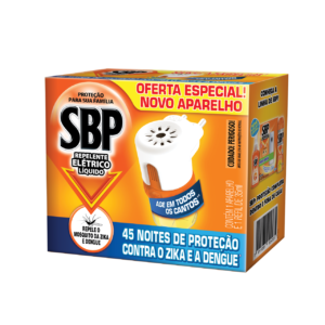 INSETICIDA ELETRICO SBP APARELHO 35ML