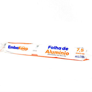 ROLO DE ALUMINIO EMBAKEEP 30CNT X 7,5MTS