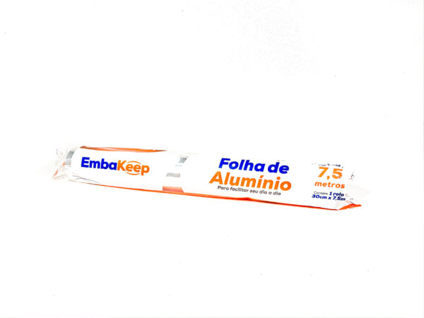 ROLO DE ALUMINIO EMBAKEEP 30CNT X 7,5MTS