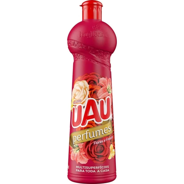 Limpador multiuso uau flores e frescor frasco com 500ml