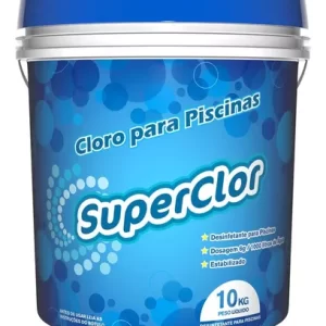 Cloro para piscina superclor (balde com 10kg)