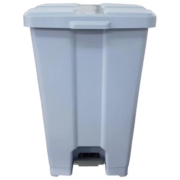Jsn container contentor sem roda cumpedal cinza 60 litros