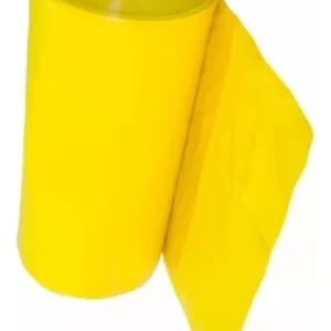 Lona plástica amarela 4x50 mts c/15kg (rolo)