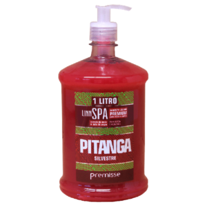 Premisse sabonete líquido pump frasco com 1000ml Pitanga