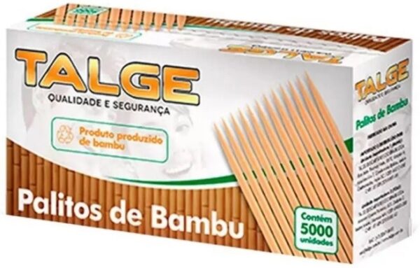 Talge palito de dente caixa com 5000