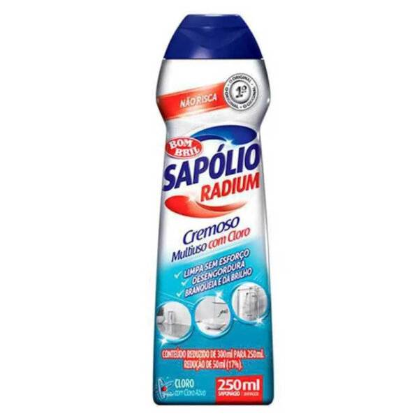 Sapólio radium cremoso com cloro frasco com 250ml