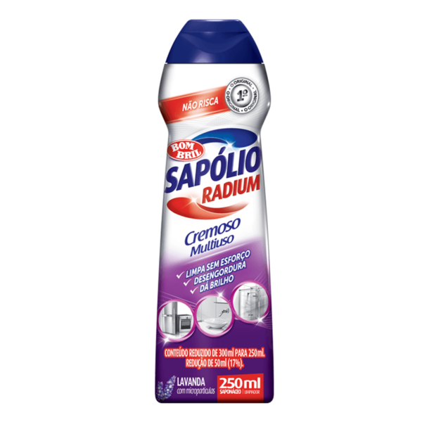 Sapólio radium cremoso lavanda frasco com 250ml