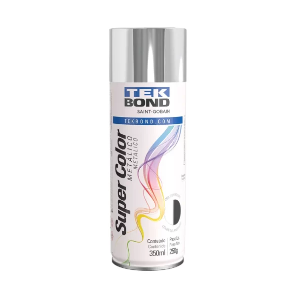 Tinta spray cromado tekbond