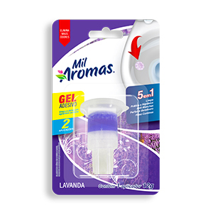 Gel adesivo mil aromas 5x1 lavanda