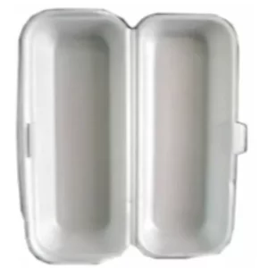 Hot dog isopor totalplast th004 hm04 pacote com 100