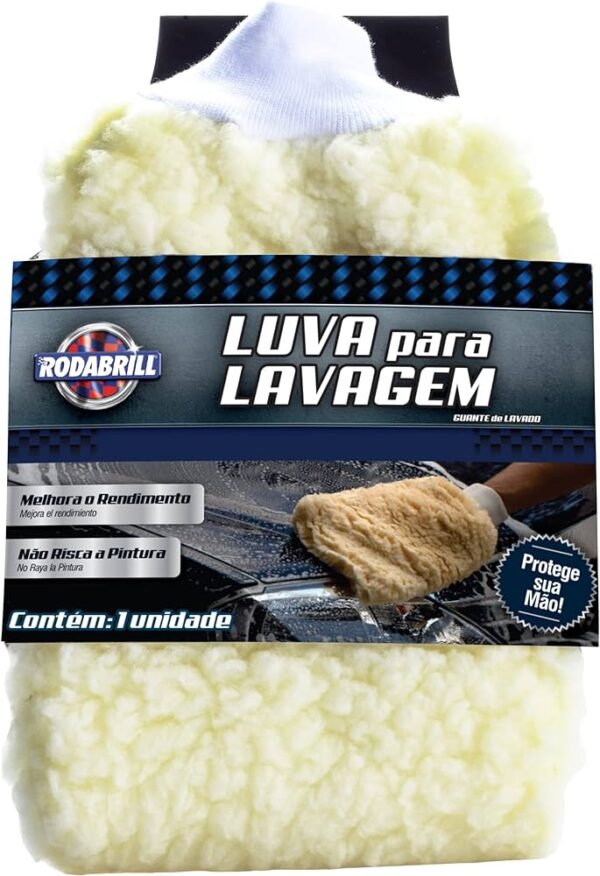 Luva para lavagem rodabrill