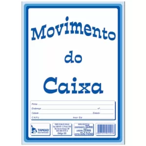 Movimento do caixa 2vias formato 8 50x2 folhas tamoio