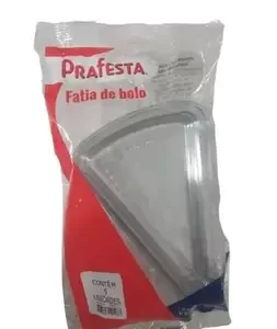 Prafesta fatia de bolo pacote com 5