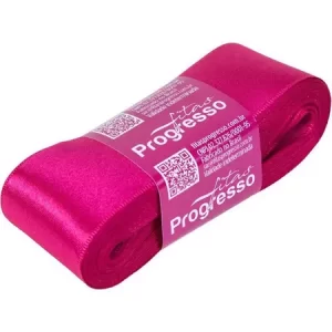 Progresso fita cetim simples 38 mm pink 10mts