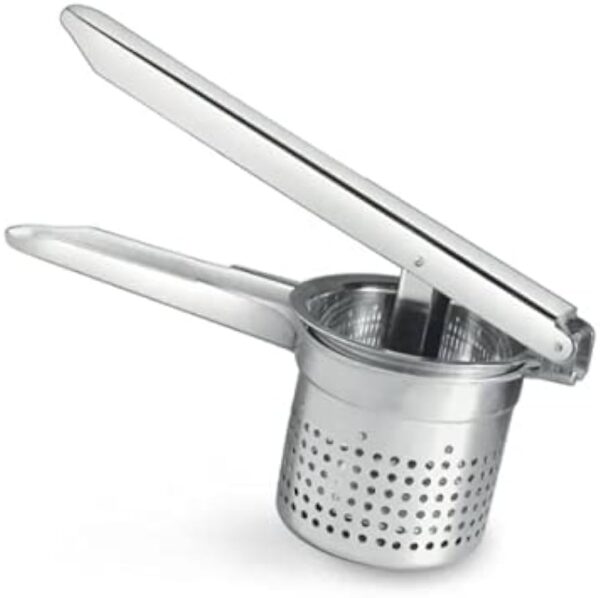 Amassador batatas legumes espremedor aço inox