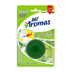 Bloco para caixa acoplada citrus mil aromas