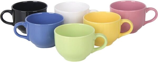 Caneca jumbo 740ml colorida sortida