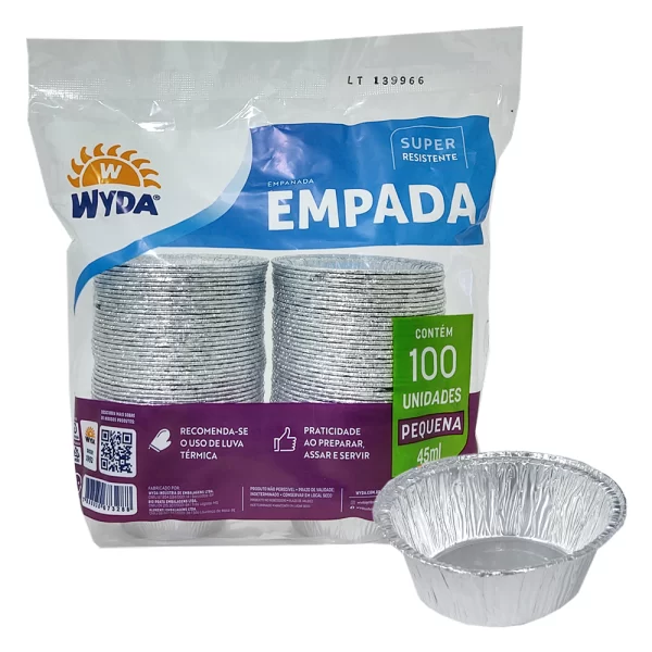 Forma para empada Wyda 45ml