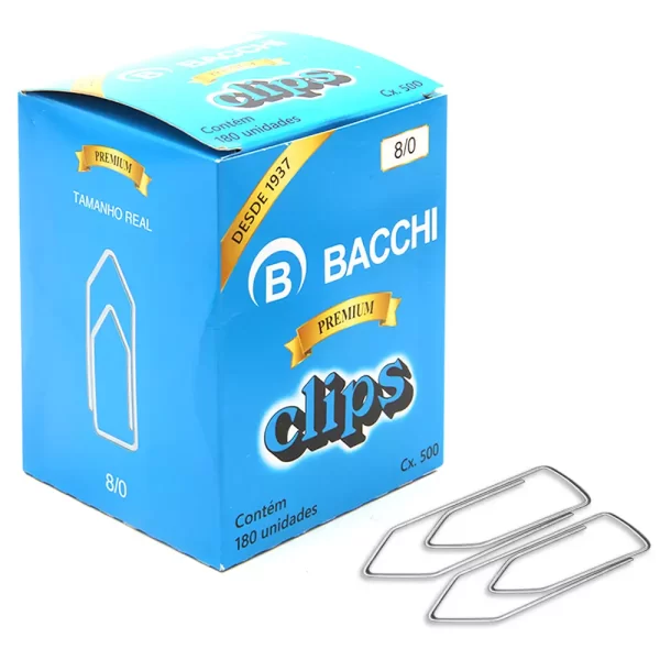 Clips galvanizado 8/0 500gr
