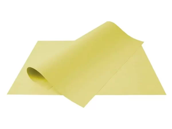 Papel cartolina amarelo escolar 50x66cm.140gr - unidade