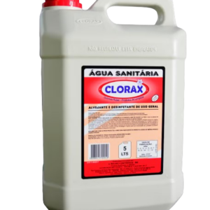 Água sanitária Clorax 5 litros