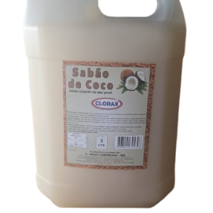 Sabão líquido coco Clorax 5 litros