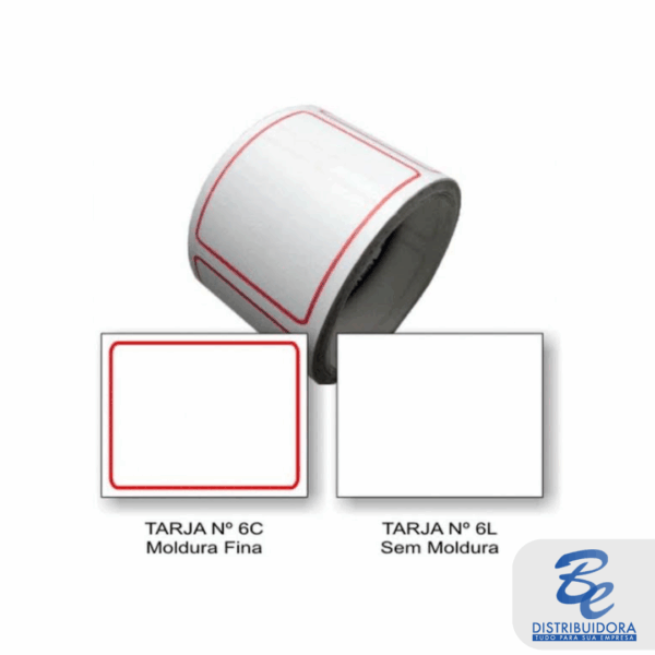 Etiqueta 6L 60x96mm rolo com 100un