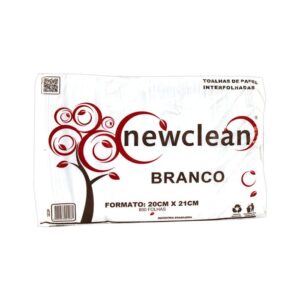 Papel Toalha Interfolhado Ecominas Branco 20x21 – Pacote com 800 Folhas