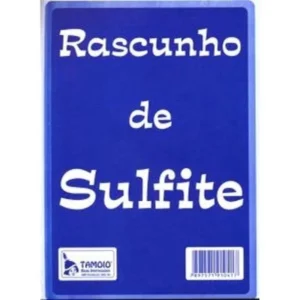 Talão para Rascunho Tamoio – Papel Sulfite – 109mm x 156mm