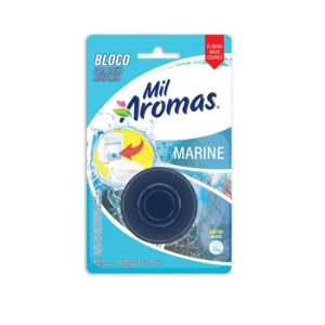 Bloco para Caixa Acoplada Mil Aromas Marine - Unidade (Limpeza e Água Azul)