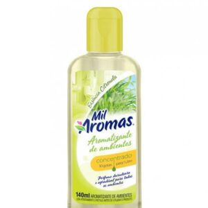 Aromatizante de Ambiente Citronela Mil Aromas 140ml - Repelente Natural e Perfumação