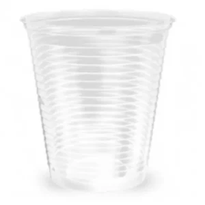 Copo Descartável PP 180ml Transparente First - Pacotes com 100
