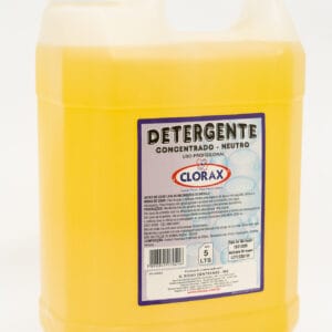 Detergente Líquido Neutro Clorax 5 Litros
