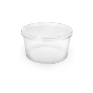 Pote Plástico com Lacre 500ml Prafesta - Pacote com 100